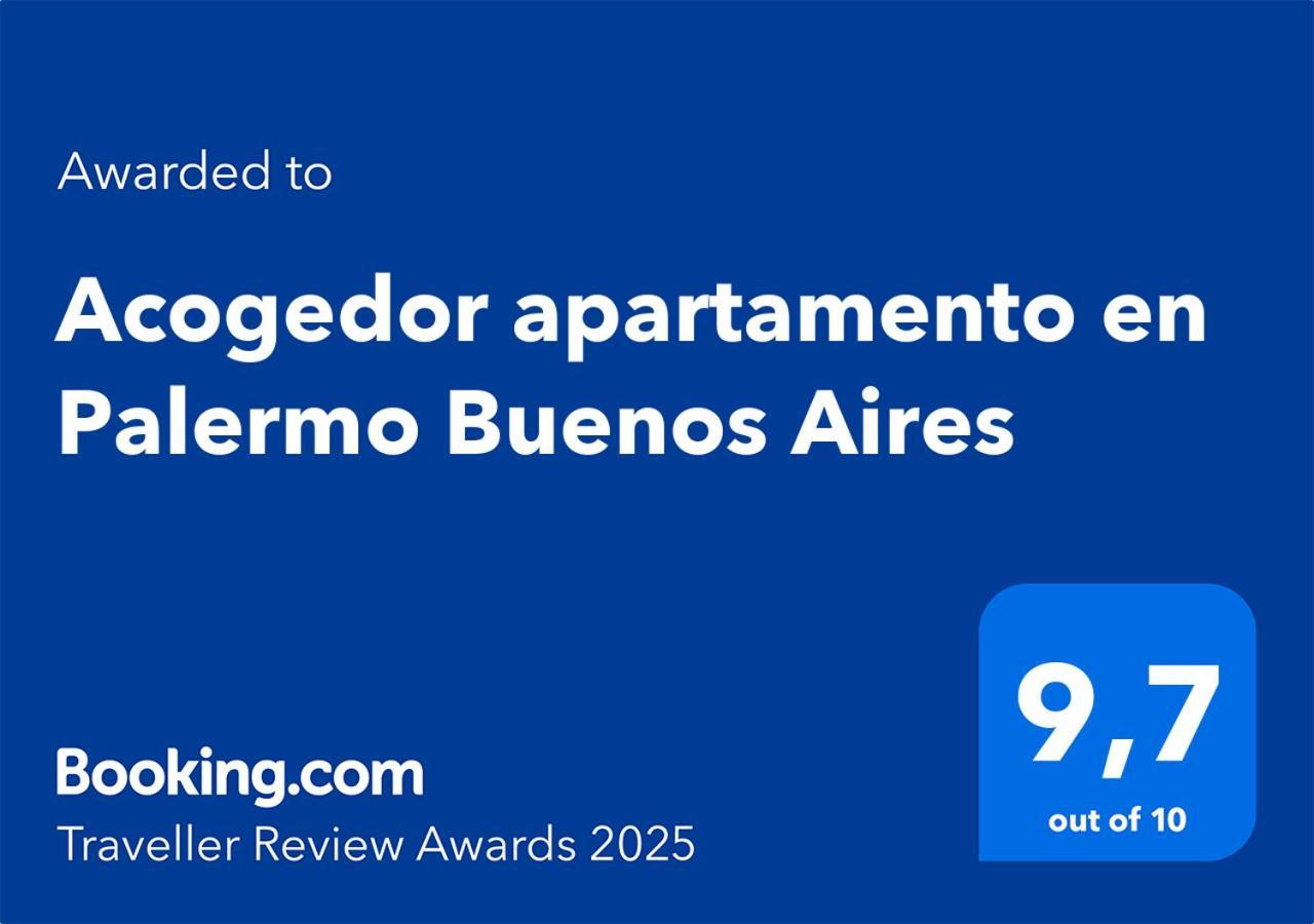 Acogedor Apartamento En Palermo Buenos Aires Exteriör bild